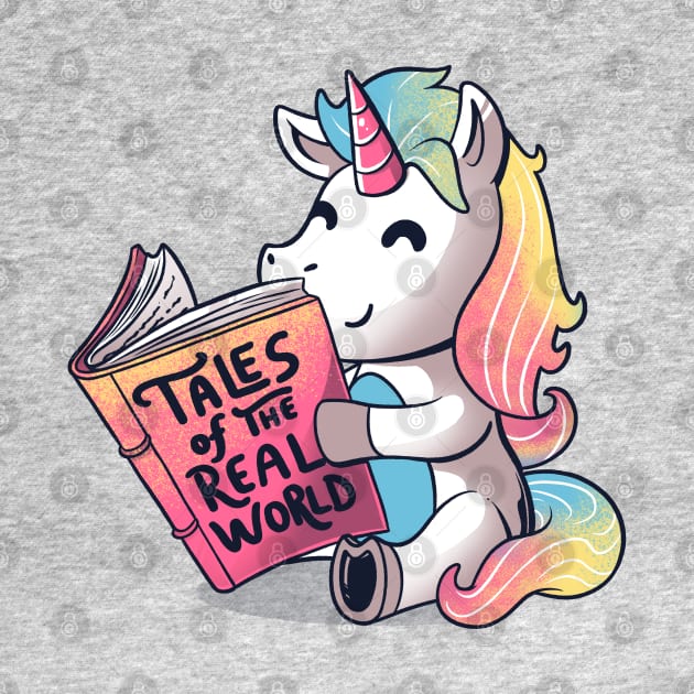 Tales of the Real World Funny Unicorn by eduely